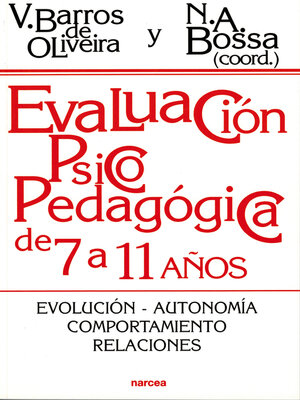 cover image of Evaluación psicopedagógica de 7 a 11 años
